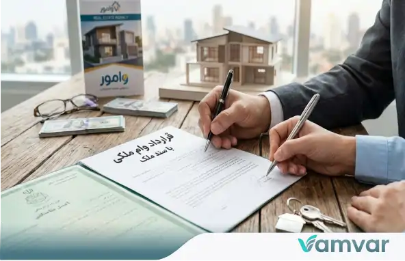 دریافت وام با سند ملک بدون ضامن؛ تامین سرمایه کلان و فوری در وامور